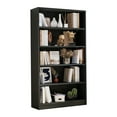 thumbnail image 7 of MAYEERTY Black 5-Shelf Modern Wood Bookcase, 60" Tall, for Bedroom, Living Room, and Manga Library, 7 of 7