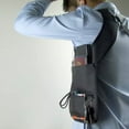 thumbnail image 3 of Bolsa de pecho para axila para hombre, cinturón de viaje para dinero debajo de la ropa, bolso de hombro oculto para axila, bolsas de viaje, bolsa de hombro para hombre, 3 of 5