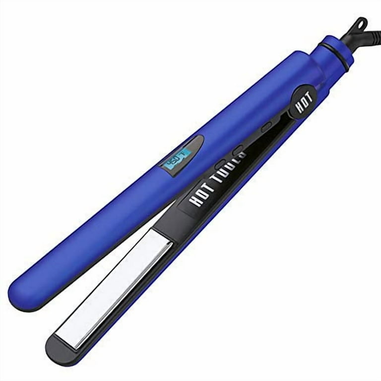 Hot Tools Professional Titanium Hair Straightener, 1 Inch Radiant