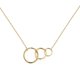thumbnail image 1 of Elegante diseño simple de accesorios de acero inoxidable, colgantes de tres anillos. MFZFUKR CPB-US-PSF1415-2, 1 of 5