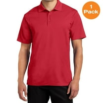 Sport-Tek TST650 Tall Micropique Sport-Wick Polo, True Red, XLT, Golf Shirts