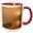 Red/White, variant on 3drose, Usa, Minnesota, Walker, Leech Lake at Sunrise., 11oz Mug