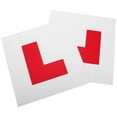 thumbnail image 2 of 2 placas magnéticas L para aprendices de conductor, para motocicleta o coche., 2 of 8