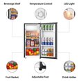 3.1 Cu.Ft Mini Fridge with Freezer, Single Door Mini Refrigerator, 7