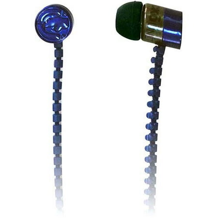 DigiPower EKU-ZIP-BL Ecko Zip Blue Earbud + mic