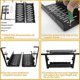 thumbnail image 4 of Under Desk Cable Storage Rack Expandable Management Tray 1Pcs, 4 of 5