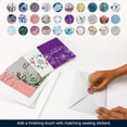 thumbnail image 5 of Dessie 30 Unique Sympathy Cards With Greetings Inside. 30 Different Large Greeting Cards With Envelopes and Matching Sealing Stickers. Includes Sturdy Storage Box., 5 of 5
