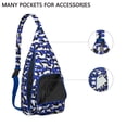 thumbnail image 3 of Fashion Colorful Abstract Sling Backpack - Artistic Brushstroke Print Crossbody Bag (Gallery-Worthy Design, Breathable & Tear-Resistant), 3 of 4