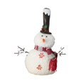 thumbnail image 4 of Adorno de muñeco de nieve navideño para escaparate de vacaciones, , figura navideña de exhibición, decoración navideña para dormitorio con Pequeño, 4 of 9