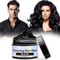 thumbnail image 2 of Hair Dyeing Mud Temporary Hair Dyeing Paste Can Be Changed At Will In One Go. 9 Color Hair Wax One Application For Coloring And Setting, 2 of 5