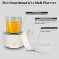 thumbnail image 5 of Scented Wax Melt Warmer Electric – Art-glass Candle Wax Warmer, 3-in-1 Wax Melter Burner, Fragrance Warmer for Scented Candles, Wax Melts, Tarts, Essential Oils to Freshen Home Office, Gift & Decor, 5 of 7