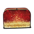 thumbnail image 2 of Fotbe Red Gold Glitter for Two Slice Toaster Cover, Fingerprint Protector, Super Soft Appliance Cover And Dust Cover,Bread Dust Cover & Fingerprint Protection, 2 of 7