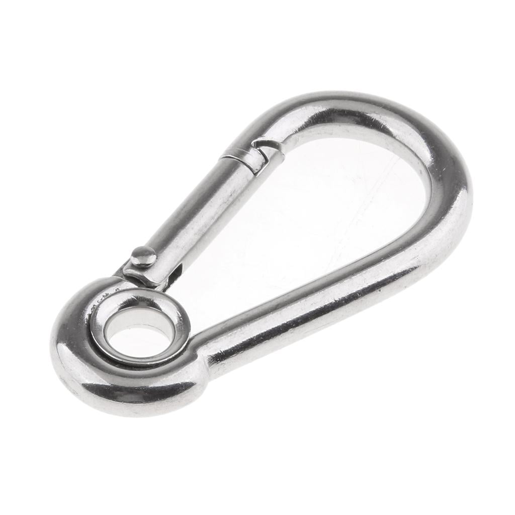 FREE DELIVERY 6mm Spring Hook to Swivel Carbine Hook, Snap Hook 