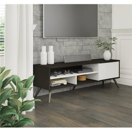 Bestar 17200 1132 53 5 In Small Space Krom Tv Stand Deep Grey White