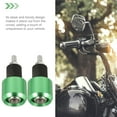 thumbnail image 3 of BESTYASH 1Par Tapa De Extremo Para Manillar Motocicleta Verde Con Único Y Alta Precisión, 3 of 6