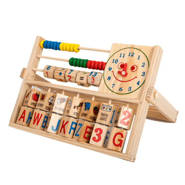 BESTSKY Wooden Abacus,Fun and Interactive Baby Toy Counting Toy,Great for Travel and Outdoor Use Educational Toy