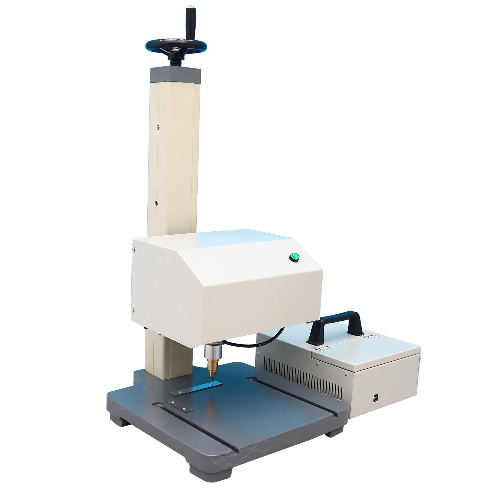 Pneumatic Dot Peen Marking Machine Metal Print Integrated Engraving Machine with 7" LCD Touch Screen