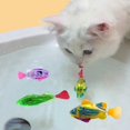 thumbnail image 2 of Simulation Electric Fish With Light Cute Induction Cat Interactive Toys New, 2 of 5