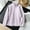 #296-Purple, variant on Wowcloth Casual Fleece Jacket for Woman, Long Sleeve Hoodless Full-Zip, Soft and Warm for Daily Wear and Outdoor Activities