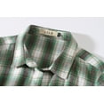 thumbnail image 3 of SSLR Flannel Shirts for Women Long Sleeve Button Down Shirts Plaid Lightweight Casual, 3 of 8