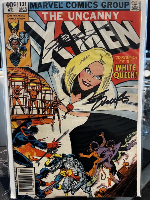 Uncanny X-Men #131 Signed Jim Shooter and Chris Claremont VERY FINE