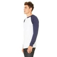 thumbnail image 4 of Bella + Canvas Men's Jersey Long-Sleeve Baseball T-Shirt - 3000C, 4 of 4