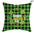 thumbnail image 4 of St. Patrick's Day Throw Pillow Covers Short Plush for Sofa Decoration, 4 of 5