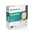 thumbnail image 3 of Dealmed 4" Cotton Stockinette | Tubular Knitted Constructed Sleeve for Skin Protection and Keep Dressings in Place (Pack of 6), 3 of 6