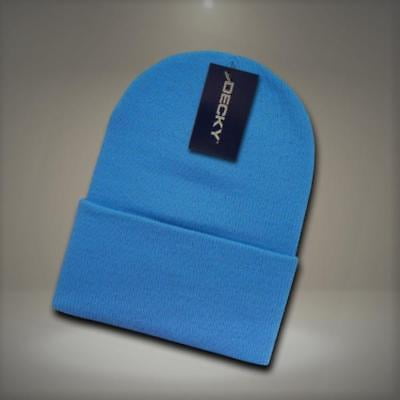 Decky 685 American Made Watch Caps (Long)-SKY