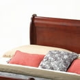 thumbnail image 6 of Elegant Cherry Queen Bed Frame - Sturdy & Spacious, 6 of 7