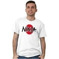 thumbnail image 4 of Japanese Ninja Funny Novelty Ideas Men's Graphic T Shirt Tees Brisco Brands M, 4 of 5