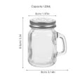 thumbnail image 2 of NICEXMAS 2 Pcs Glass Spice Bottle Seasonings Outdoor Spice Jar Seasoning Container Shakers Spice Jars Aluminum 8X5X8.5CM, 2 of 8
