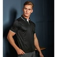 thumbnail image 4 of Premier Mens Contrast Coolchecker Polo Shirt, 4 of 5