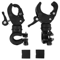 Zcyifa cane accessories 2pcs Cane Holder for Wheelchair with Walking Stick Accessories and Crutch Holder for Wheelchair Ideal for Elderly Walker Cane Holder