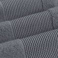 thumbnail image 2 of Modern Threads Aircloud 6-Piece Cotton Bath Towel Set, Charcoal, 2 of 12