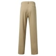 thumbnail image 3 of Eashery Taper Leg Cargo Pants for Men Camo Cargo Work Pants Trousers Twill Relaxed Fit Cargo Pant Mens Dress Pants (Khaki,M), 3 of 5