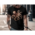 thumbnail image 3 of Ocean Octopus Fish Sea Creature Animal Graphic Design Gift T-Shirt Giant Pacific Octopus Birthday Holiday Presents Tshirt, 3 of 10
