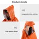 thumbnail image 2 of Matsuzay Rain Poncho Survival Gear Reflective Side Cape Portable Wear-resistant Raincoat Durable for Outdoor Tools Paraguas de lluvia Matsuzay HA038845-00, 2 of 6