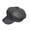 Gray, variant on Men Women Leather Octagonal Baker Cap Gatsby Newsboy Casquette Peaked Cabbie Hat