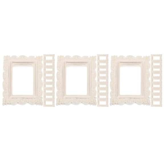 MLINS 30 Pcs  Mini Photo Frames Photo Picture Display Frames European Style Small Frames