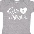 thumbnail image 4 of Inktastic Bestie Westie Boys or Girls Baby Bodysuit, 4 of 5