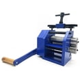 thumbnail image 6 of iMeshbean Manual Rolling Mill Machine, 3"（75mm）Roller Manual Combination Rolling Mill Machine Jewelry Press Tabletting Tool Jewelry DIY Tool for Jewelry Making，Metal Sheet, Wire, Flat Pressing, 6 of 8