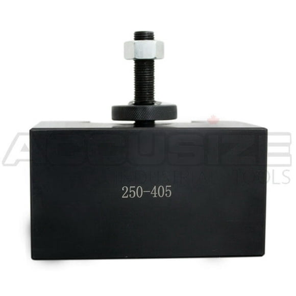 Accusize Style Ca, 3 Mt Morse Taper Quick Change Tool Post Holder, Style 5, 0250-0405
