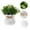 Green, variant on Artificial Flowers - Simulation Product - Small Bonsai Simulation Greenery Faux Potted Artificial Plants Outdoor Decoration Desk Decorative Plants Plant Flower - 1 Pot Of Daisy Artificial Flowers