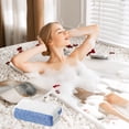 thumbnail image 5 of Summer Savings Clearance! Boovnll Bath Towels, 28x55" Super Soft & Highly Absorbent Quickly Dry Faux Fur Towels, Thicken Microfiber for Bathroom, Hotel, Pool, Gym, Spa, Beach, Towels for Bathroom, 5 of 6