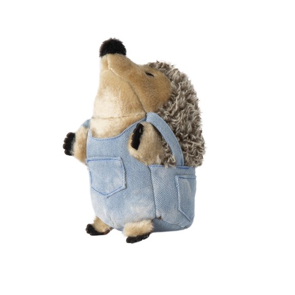 Petmate Zoobilee Soft Plush Dog Toy, Heggies Farmer, 6.7", Pack of 1, Multicolor