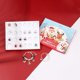thumbnail image 4 of Calendario de Adviento de Navidad 2021 para niñas, regalo, calendario de cuenta regresiva de Navidad, conjunto de regalo de joyería, colgantes DIY para niños, kit de fabricación de pulseras para niños, 4 of 8