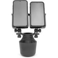 thumbnail image 3 of Weathertech iPod/iPhone/Smartphone Mount 8ACF11D iPod/iPhone/Smartphone Mount; CupFone Duo; Rotating; Black; With Six Black Plastic Knobs, 3 of 5