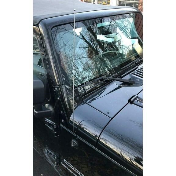 31" inch Stainless Antenna Mast for JEEP WRANGLER JK/JL 2007-2023 GLADIATOR 2020-2023