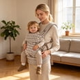 thumbnail image 2 of Newborn Baby Carrier for Toddlers 0-3 Years Old - Ergonomic 2-Position Baby Carrier with Head and Neck Support, Hip-Healthy Positioning, 2 of 5